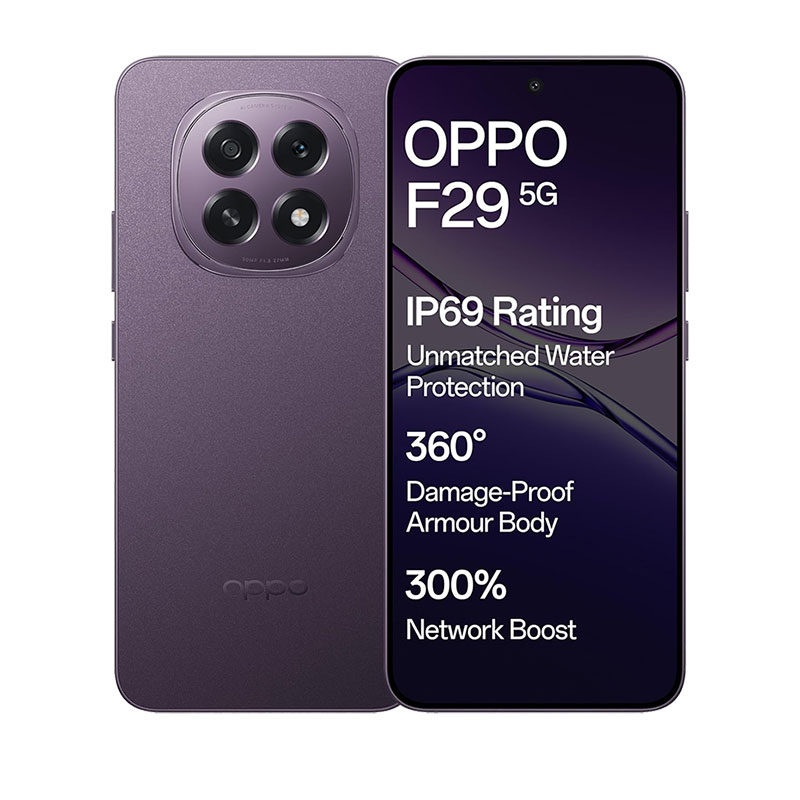 Picture of Oppo F29 5G (8GB RAM, 256GB, Solid Purple)